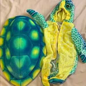 ANNE GEDDES SEA TURTLE COSTUME 0-3 MONTHS.